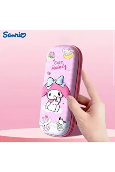 synshop Sanrio My Melody Melody Kuromi Cinnamoroll 3D Kabartmalı Kalemlik Mak...
