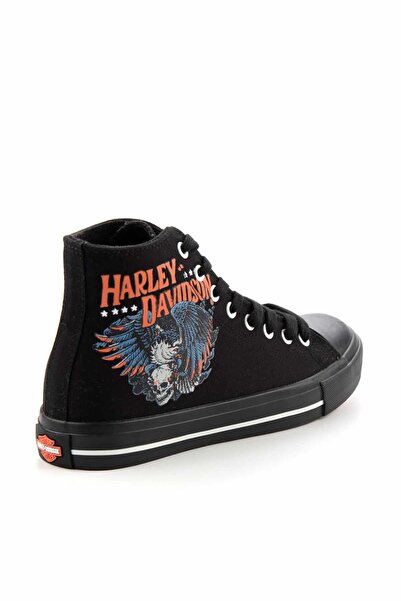 Harley Davidson Black Kadın Casual Ayakkabı Hd0777015104