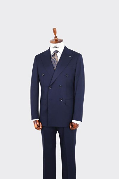 Kadir Büyükkaya Kruvaze Takım Elbise-KAX1250S