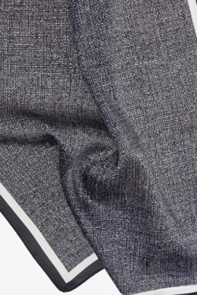 ALTINYILDIZ CLASSICS Чоловіча бежево-чорна хустинка з візерунком