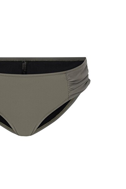 AQUAVİVA Women's Khaki Violet Halter Neck Bikini Set