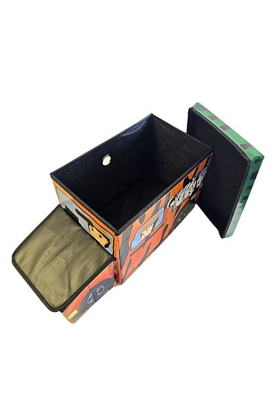 BM GİFT DESİGN Storage box, for children's room, safari model, 55x26x31 cm, 40 l