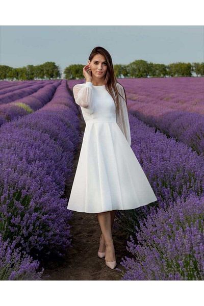 SELİN MODA EVİ Νυφικό και βραδινό φόρεμα με τούλι