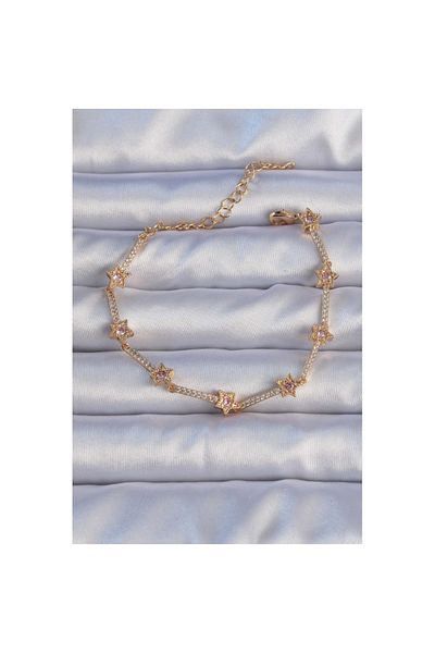 Skygo Brass Zircon Stone Star Model Vip Series Bracelet - Tj-Bb6299