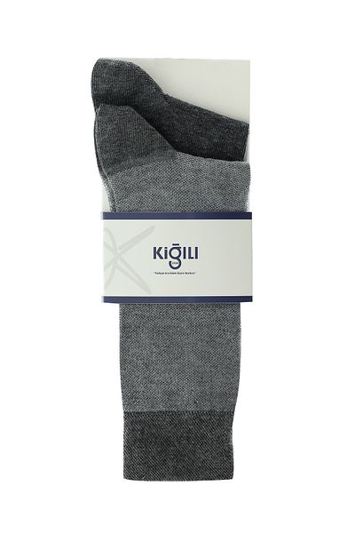Kiğılı Cotton Patterned Socks Set - Pack of 2