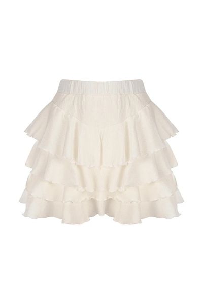 La Sarta Mykonos White Skirt