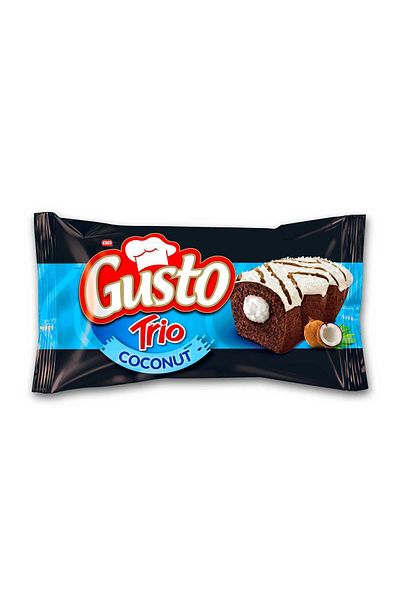 cici Trio with Coconut Flavor and Cocoa 40 Gr. 24 Pieces (1 Box)