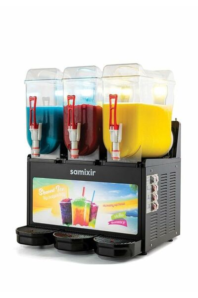 Samixir Slush Triple Allure Meyve Suyu Dispenseri 12+12+12 Litre