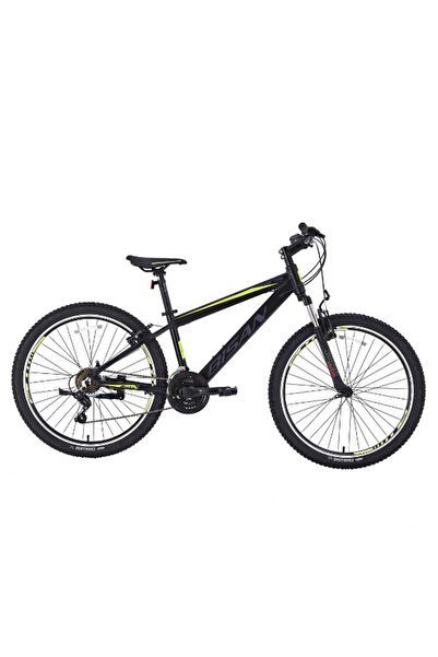 Bisan BİSAN COOPER DAĞ BİSİKLETİ 35 CM V 26 JANT 21 VİTES MAT SİYAH SARI