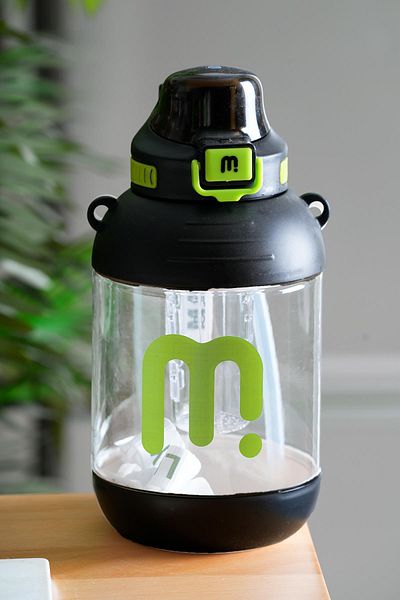 ACAR Black Flask Water Bottle - 1600 ml