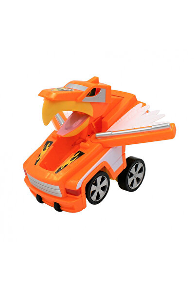 BM GİFT DESİGN Mașinuță convertibilă, tip robot Eagle, Deluxbase, culoarea po...