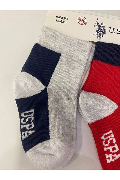 U.S. Polo Assn. U.S. Polo Assn. U.S Polo Baby Boy Socks 3-Pack
