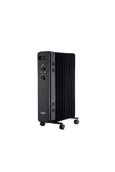 Zilan Calorifer electric Zilan ZLN8443 Negru, 9 elemnti, putere 2000W, termostat reglabil