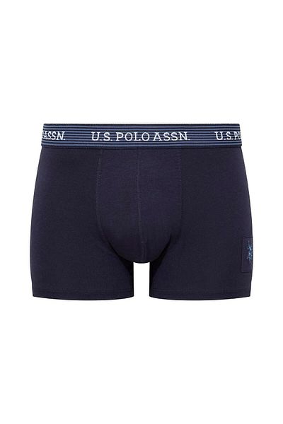 U.S. Polo Assn. ΒΑΣΗ. Polo Assn Ανδρικό Boxer Indigo Romen & Boxed - Πολλαπλά χρώματα - BYNVA80O51K5G