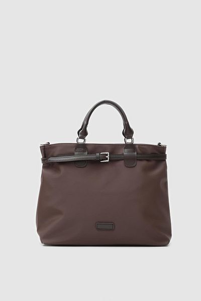 Shule Bags Τσάντα Havana Hand and Crossbody Bitter Brown