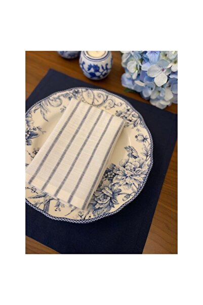 Denef Home Șervețel din denim cu dungi 100% in