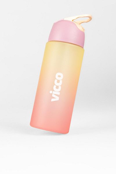 Vicco Pink Water Bottle Locked Lid Tritan Children's Water Bottle Flask 750 ml