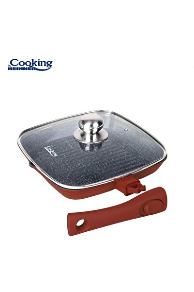 Cooking by Heinner TIGAIE GRILL ALUMINIU+CAPAC 24 x 4 CM, CALABRIA