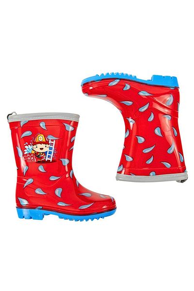 Perletti Rubber boots for boys, Perletti, Firefighter model, Cool Kids collection, 30-31 EU