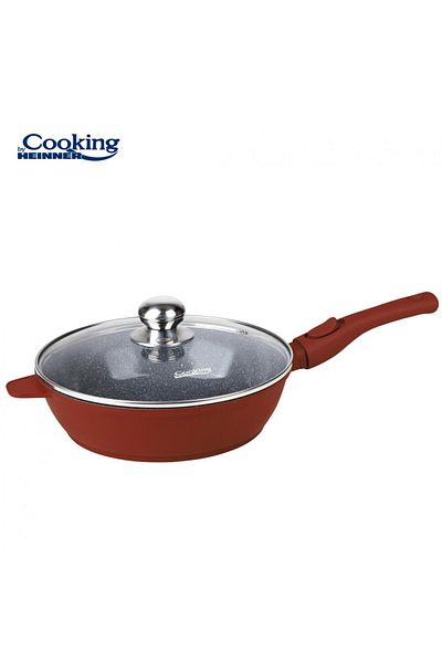 Heinner ALUMINUM DEEP PAN+LID 26x7 CM, CALABRIA, COOKING BY