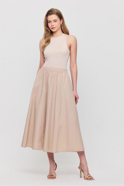 Rays 3950 Pocket Detail Mevlana Skirt Stone
