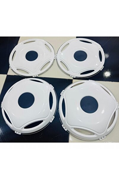 KAPSAN 17,5'' İNÇ PLASTİK BEYAZ JANT KAPAĞI 4 ADET ÖN-ARKA MODEL