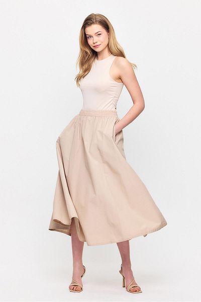 Rays 3950 Pocket Detail Mevlana Skirt Stone