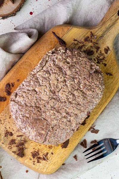 Sultan Pestil Refined 400 Gr Tahini Halva with Cocoa Without Added Sugar