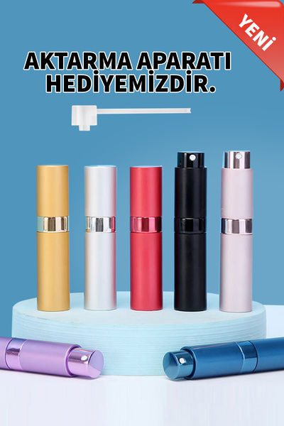 TEMBAY Doldurulabilir Mini Parfüm Şişesi Cep Parfüm Şişesi Taşınabilir Parfüm Şişesi 10ml