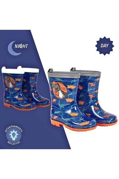 Perletti Rubber boots for boys, Perletti, Dino model, Cool Kids collection, 30-31 EU