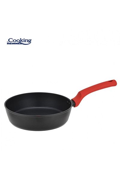 Cooking by Heinner FORGED ALUMINUM PAN + LID 24 X 6.5 CM, REDMOON