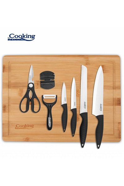 Cooking by Heinner KITCHEN KNIFE SET 8 PIECES, CARERA