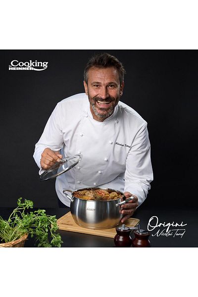 Cooking by Heinner STAINLESS STEEL SEMIOALA 22 x 11.5 CM, 4.3 L, NICOLAI TAND