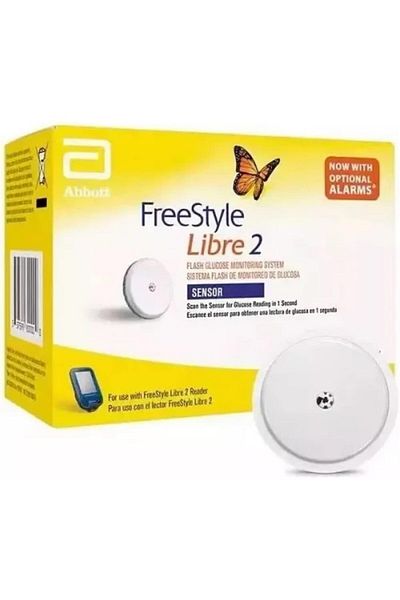 FreeStyle Libre جهاز استشعار الجلوكوز Abbott 2 (عبوة واحدة)