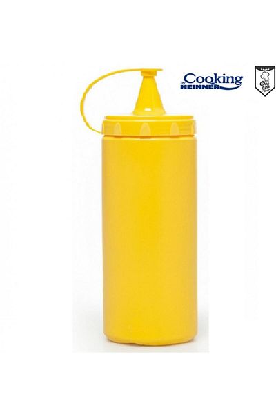 Cooking by Heinner STICLA DISPENSER PENTRU SOS 700 ML, GALBEN