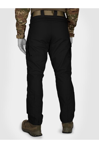 Mudeir Pantolon Algan Siyah 34 Boy Outdoor Tactical Tactik Koruma Ripstop