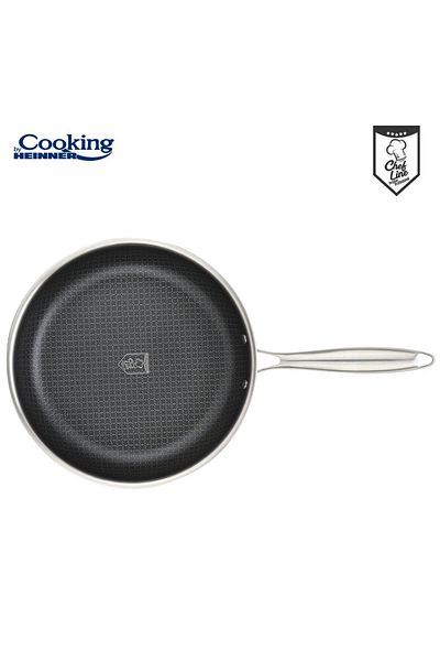 Cooking by Heinner STAINLESS STEEL PAN IN 3 LAYERS 28X5.5 CM, TITANIUM3