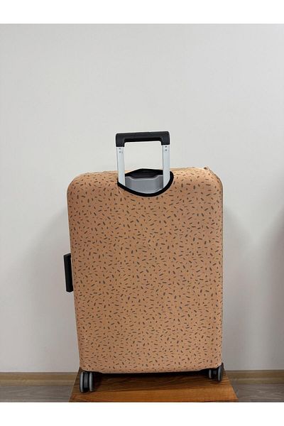 red sable Flexible Fabric Red Sablé Suitcase Cover