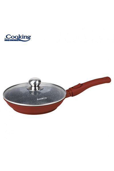 Cooking by Heinner ALUMINUM PAN+LID 24 x 4.8 CM, CALABRIA