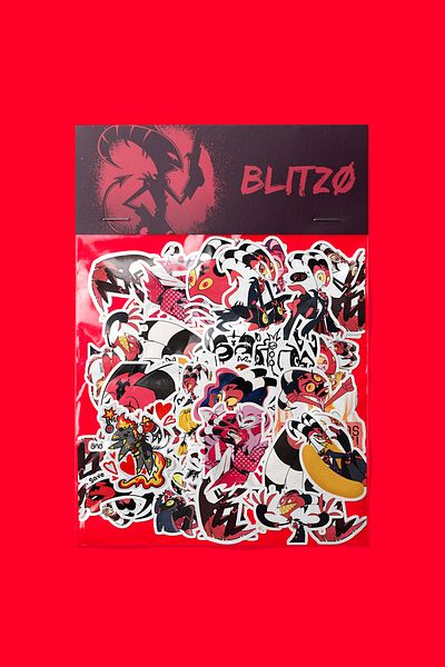 dadi ramba Blitzo -Bullet Journal - Agenda - Planner - Notebook - Laptop Sticker Sticker - Sticker Pack