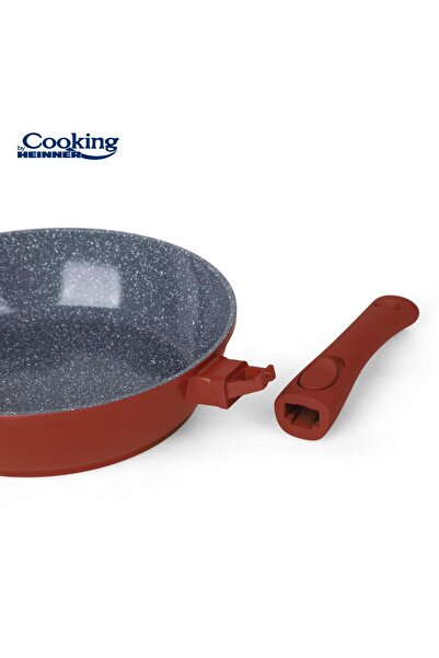 Cooking by Heinner ALUMINUM DEEP PAN + LID 26 x 7 CM, CALABRIA