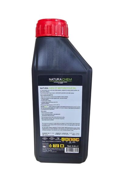 Backer Natura Chem 2 Zamanlı Motor,Motosiklet,Tırpan,Testere Yağı 1 Lt