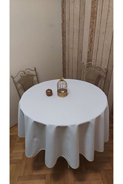 gonk Yuvarlak,düz renk,duck (SIVI ITİCİ ,LEKE TUTMAZ) Kumaş,masa Örtüsü