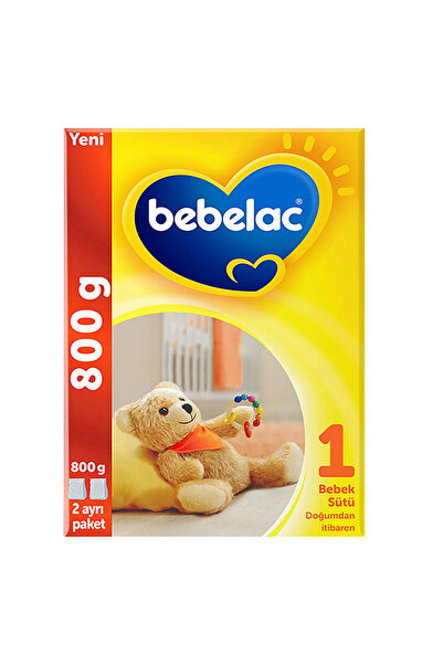 Bebelac 1 Bebek Sütü 0-6 Ay 800 gr - (SKT:08/2025)
