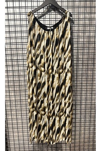 MADE İN ITALY Italian Silk Dress with Inner Lining