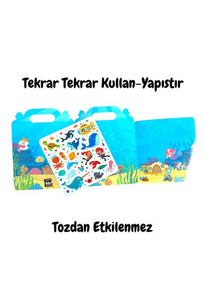Lino REWAY Usable First Sticker Book - Ocean Animals