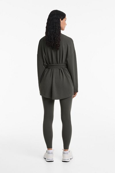 Oysho Long Soft Touch kimono jacket with modal