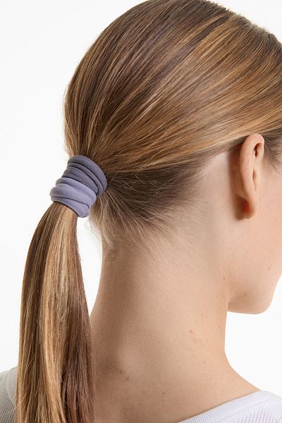 Oysho 5 smooth hair scrunchies