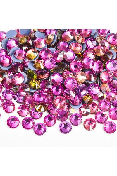 Gymo Κρυστάλλινη πέτρα Ss20 (4,6-4,8mm) Air Gold Line Ros με έξι επίπεδα σιδεράκια προσαρμοσμένης ποιότητας