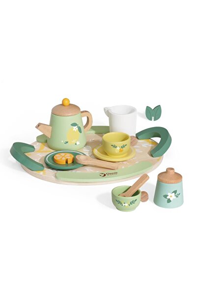 Classic World Ahşap Vintage Çay Seti